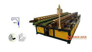 Duplex PDF Duct Flange Roll Forming Machine, PDF-3 Duct Flange, Duct Flange Roll Former