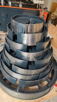 Automatic Hydraulic Blower Crust Flange Making Machine For Axial Fans