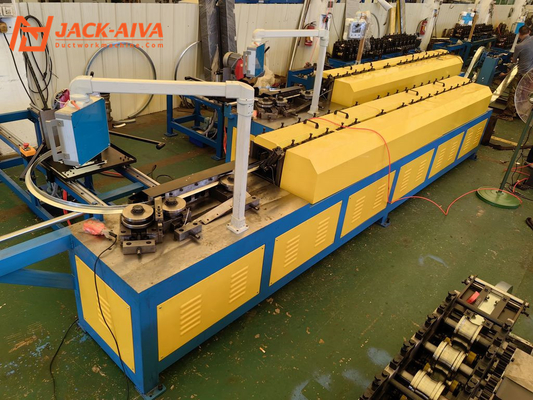 Spiral Round Ductwork Flange Machine, Round duct connector, Spiralmate flange, ductmate