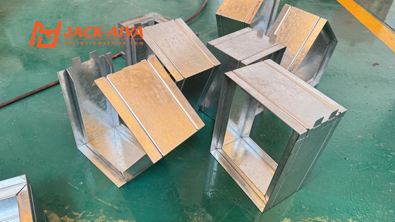 Fire Damper Frame Making Machine #Curtain Fire Damper Fabrication Machine # Curtain Fire Damper Frame Auto Production Line