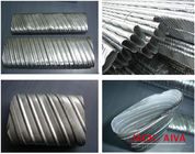 Flat Duct Post Tensioning Duct Machine Concrete Corrugated Oval Duct