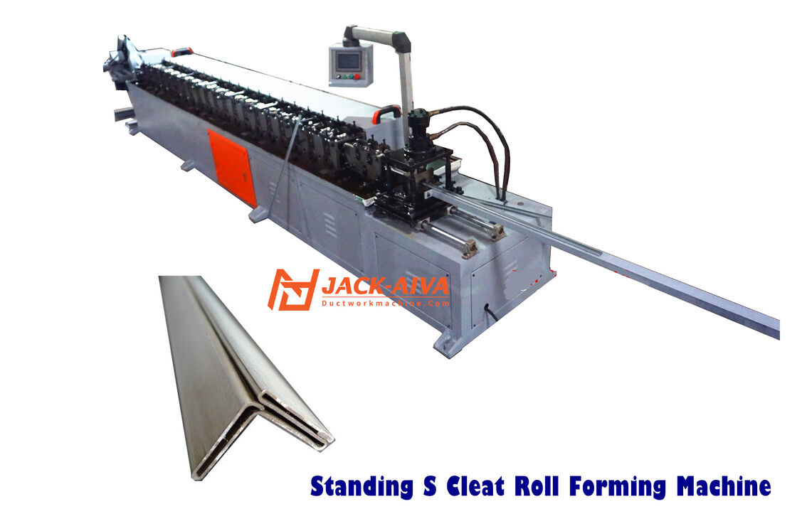 Standing S Cleat Roll Forming Machine | HVAC Duct S Lock Roll Former