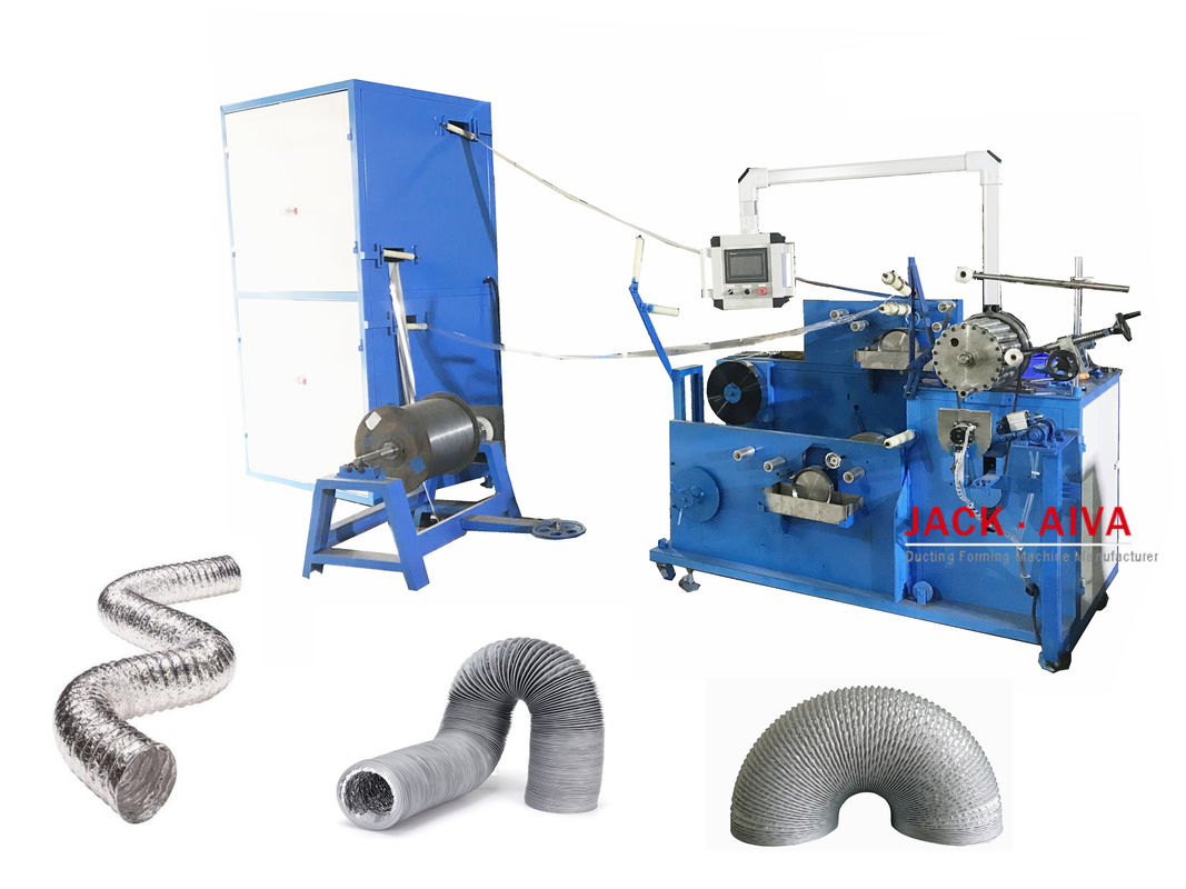 100mm Flexible Duct Machine Duct Manufacturing Machine