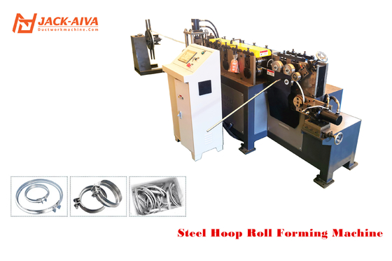 Barrel Hoop Machine For Locking Ring Clamping Ring Drum Closing Ring